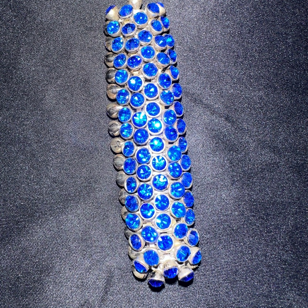 💙Blue Rhinestone Stretch Bracelet💙